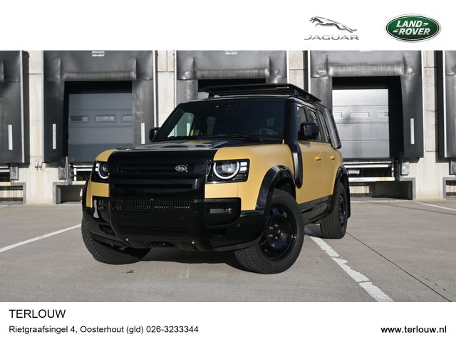 Land Rover Defender 110 2.0 P300e 110 Trophy Edition Deep Sandglow Yellow