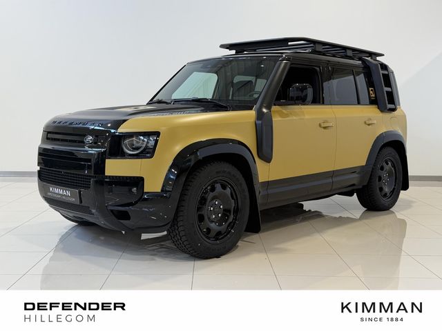 Land Rover Defender 110 Trophy Edition in Deep Sandglow Yellow - 2.0 P300e 110 X-Dynamic SE